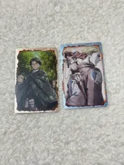 まとめ売り) 進撃の巨人 メタルカード リヴァイ エルヴィン ハンジ