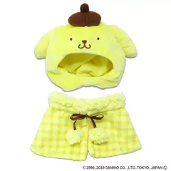 【中古】ぬいぐるみ ポムポムプリン plush costumer-プラッシュコスチューマー- ぬいぐるみ用衣装(L) 「サンリオキャラクターズ」