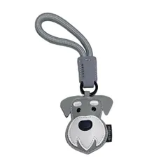 シュナウザー チャーム 犬 キーホルダー バッグチャーム ストラップ 犬雑貨 ドッグ グッズ 可愛い