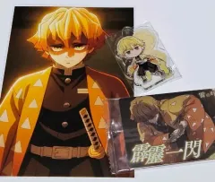 鬼滅の刃 我妻 善逸 アクリル キーホルダー トレカ はがき まとめ セット 鬼殺隊