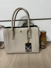 DAKS アイボリー カラー トートバッグ ハンドバッグ