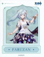 [중고] 캐릭터 카드 팔잔 특전 클리어 카드 [원신 spring fair in fantasy village 2024] 대상 상품 구입 특전