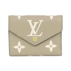 ルイヴィトン バイカラー モノグラム アンプラント ポルトフォイユ ヴィクトリーヌ M81861 財布