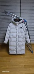 THE NORTH FACE ザノースフェイス ユニセックス ダウンジャケット ロング丈 (90/66 77)