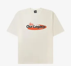 STUSSY OUR LEGACY WORK SHOP 半袖T アイボリー M 新品