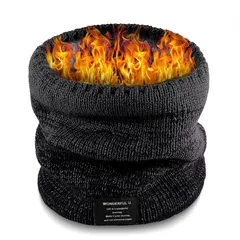 [Freeluck] ネックウォーマー レディース メンズ ネックガード 防寒防風 秋冬 極めた暖かさ ふわふわ裏起毛 軽量 ネックウォーマー スポーツ 自転車/バイク/アウトドア/スノボ 男女兼用（ブラック） 0