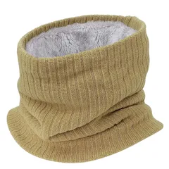 [AOY] ネックウォーマー メンズ レディース かつてない着け心地 裏ボア 小顔に見える 超柔らかい 耐寒性 ふわふわ 防寒対策 ネックカバー 保温防寒 スポーツ スキー 旅行 自転車 通勤 通学 男女兼用 (カーキ(ロゴなし)) 0