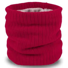 [AOY] ネックウォーマー メンズ レディース かつてない着け心地 裏ボア 小顔に見える 超柔らかい 耐寒性 ふわふわ 防寒対策 ネックカバー 保温防寒 スポーツ スキー 旅行 自転車 通勤 通学 男女兼用 (レッド(ロゴなし)) 0