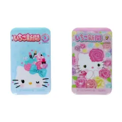 サンリオ いちご新聞 50周年 ハローキティ シークレット 缶バッジ 2P