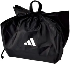 アディダス adidas サッカー 新型ボールネット 黒 ブラック フットサル ボールネット 収納袋 キッズ ジュニア 小学生 クラブチーム 子供 中学生 サッカーボール 巾着型 高校生  ABN04BK -
