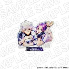 【新品/公式】ブルーロック_アクリルフィギュア PALE TONE series 凪 誠士郎&御影玲王 B 公式グッズ colleize