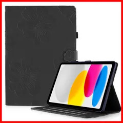 二つ折り 高級PU合成レザー スタンド シンプル スマートカバー カバー Apple 2022通用 Pencil 2025/10.9インチ 収納可能 iPad（A16）11インチ オートスリープ機能付き ケース かわいい 11世代/10世代 美しい桜柄 iPa