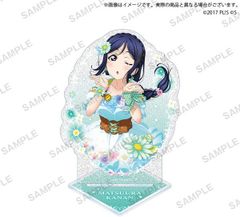 【新品】 ラブライブ!スクールアイドルフェスティバル きらりんアクリルスタンド Aqours フラワーサークル ver. 松浦果南 倉庫