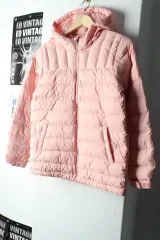 W(F) BLACK YAK ブラックヤク ダウン アウター ジャケット キッズ ダックダウン ピンク-1668D