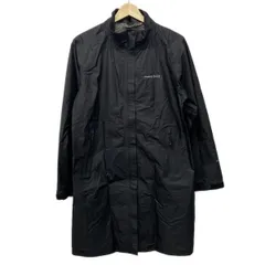 mont-bell(モンベル) コート サイズL レディース - 黒 長袖/収納ケース/フード着脱可/春/秋