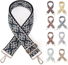 PIENSE スタイル自在 バッグ用 ショルダーストラップ ショルダーベルト 太め 単品 (I-ゴールド,  幅5cm 長さ72-130cm)