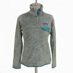 ◇Patagonia POLARTEC サーマルプロ  リツールスナップT プルオーバーフリースジャケット 14年製 トップス パタゴニア レディース