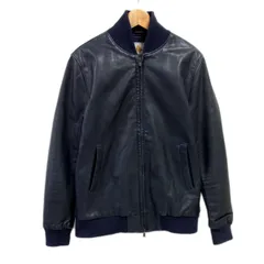 ◇GOLDEN BEAR オールレザー ベースボールジャケット ブルゾン スタジャン  激シブ  IDEAL社製ジップ ゴールデンベア メンズ　USA製