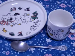 ARABIA アラビア ムーミン チルドレンセット◆皿＆カップ＆スプーン