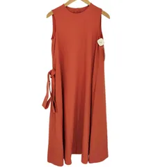 アンタイトル UNTITLED リネンライクフレアワンピース レディース 表記無 