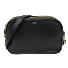 A.P.C.(アーペーセー) ショルダーバッグ - 黒 レザー