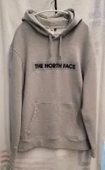 THE NORTH FACE ザノースフェイス ボックス ロゴ フーディー Tシャツ グレー
