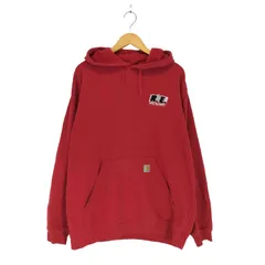 カーハート Carhartt 企業ロゴ刺繍プルオーバーパーカー メンズ  XL