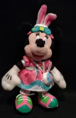 東京ディズニーリゾート ぬいぐるみバッジ うさたま大脱走! ミニー/TDLイースター2017