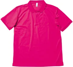 ボンマックス BONMAX 男女兼用・ジュニア Tシャツ ポロシャツ メンズ レディース 大人 子ども 半袖 襟付き 部活 イベント チーム トレーニング  MS3111 29 ショッキングピンク 4L