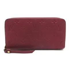 LOUIS VUITTON(ルイヴィトン) 長財布 モノグラム・アンプラント ジッピー・ウォレット M62214 レザン レザー