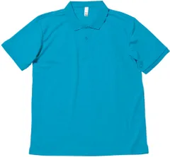 ボンマックス BONMAX 男女兼用・ジュニア Tシャツ ポロシャツ メンズ レディース 大人 子ども 半袖 襟付き 部活 イベント チーム トレーニング  MS3111 26 ターコイズ 4L