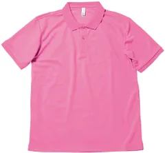 ボンマックス BONMAX 男女兼用・ジュニア Tシャツ ポロシャツ メンズ レディース 大人 子ども 半袖 襟付き 部活 イベント チーム トレーニング  MS3111 19 ピンク 4L