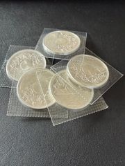 大橋敏彦 銀製 銘々皿 5枚セット 共箱 - メルカリ