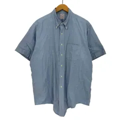 ブルックスブラザーズ BROOKS BROTHERS 90s USA製 Makers 半袖 ボタンダウンシャツ メンズ  17