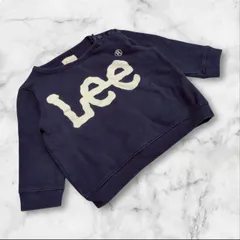 【リー】Lee（80）ベビー トレーナー ビックロゴ コットン ネイビー系