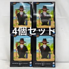 未開封 ドラゴンボール SOFVIMATES フィギュア スーツスタイル 亀仙人 4個セット LF1040  f111