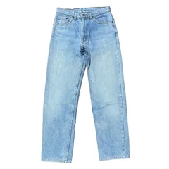 LEVI'S 626-0217 90S フィリピン製 ボタン裏359 ハイウエスト テーパードデニム ライトブルー サイズ30 メンズM リーバイス