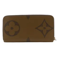 【LOUIS VUITTON】ルイ・ヴィトン ジッピーウォレット モノグラム･ジャイアント リバース M69353 モノグラムキャンバス 茶 LU4210 ユニセックス 長財布