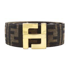 [FENDI] 펜디 주카 나일론 캔버스 차 여성 벨트