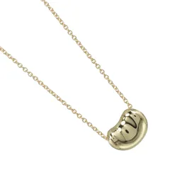 【TIFFANY&Co.】ティファニー ビーン K18イエローゴールド レディース 3g ネックレス