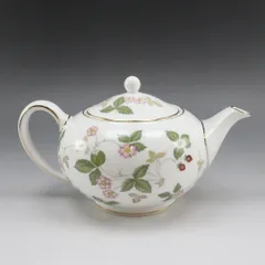 【Wedgwood】ウェッジウッド ワイルドストロベリー ティーポット ポーセリン _ 食器