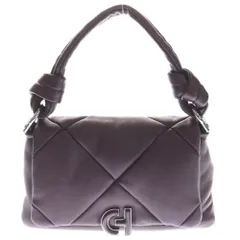 COLE HAAN (コール ハーン) キルテッド フラップフロント 2WAY ショルダーバッグ ハンドバッグ レディース ボルドー U06339