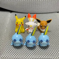 ポケットモンスター ミニフィギュア　6点セット　新品未使用　送料無料
