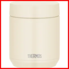 【在庫処分】真空断熱スープジャー 300ml サーモス アイボリー 全パーツ食洗機OK 保温保冷 お手入れ簡単 【食洗機対応モデル】 口当たりがやさしい丸口設計 スタンダードモデル JED-300 IV