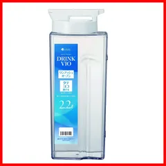 【人気商品】ホワイト ドリンク・ビオD‐221P 冷水筒2.2L アスベル