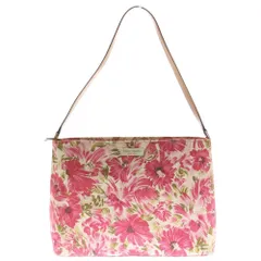 Kate Spade (ケイトスペード) 花柄 キャンバス ハンドバッグ ピンク