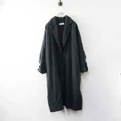 2021AW エヴァムエヴァ evam eva wool angora tailored coat ウール アンゴラ テーラードコート 2｜チャコールグレー【2400014696097】のサムネイル