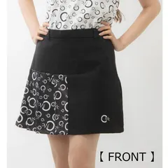 【CECIL McBEE green】 切替プリントプリーツスカート（ﾌﾞﾗｯｸ）【Mサイズ】   M264