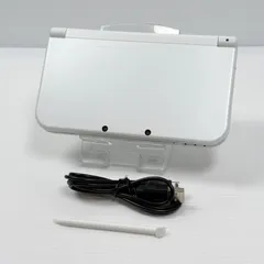 New ニンテンドー 3DSLL パールホワイト 上画面IPS液晶 遊べるセット 動作確認済み ds 3dsll 3DS LL 任天堂