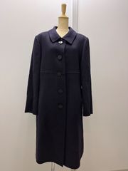VIA NUOVA ピュアカシミヤ100% メンズ ロングコート ブラックL - メルカリ